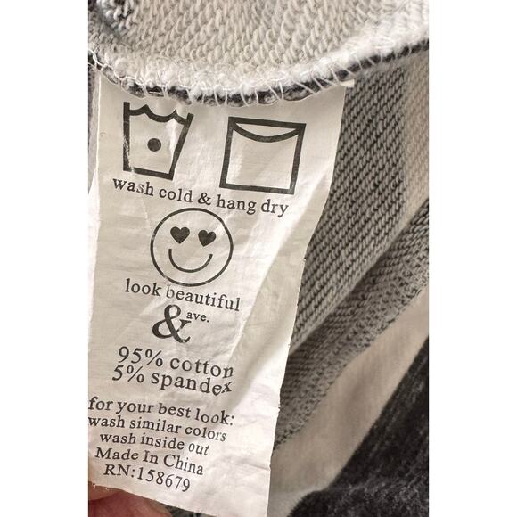 Ampersand Avenue Double Hoodie Medium Stripe - Picture 6 of 9